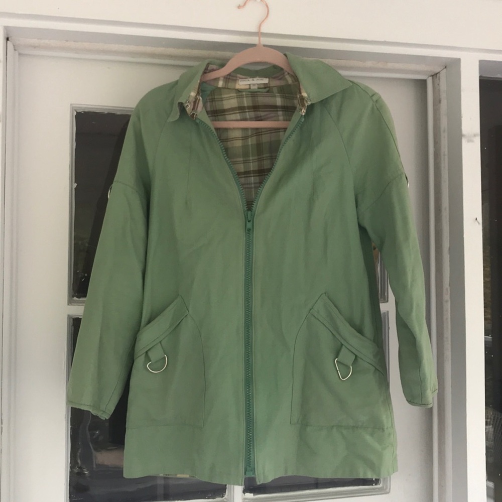 Gently worn Paul and Joe zip up jacket